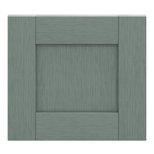 Façade 1 casserolier 40cm COLINE vert sauge - l. 39.7 x h. 35.6cm