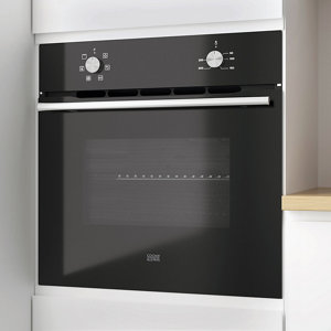 Lot four 66L et plaque à induction intégrable, finition noire élégante