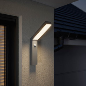 Applique murale à détection de mouvements "Scabio" LED -  Anthracite