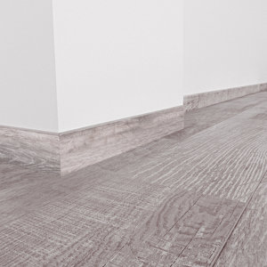 Plinthe "Clizi" gris - l. 8 x L. 60 cm