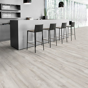 Sol stratifié artic gris 12 mm - ac5