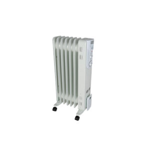 Radiateur bain d'huile blanc - 1 500 W