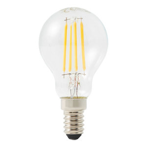 1 ampoule LED à filament E14 - 470 Lm et 2700K