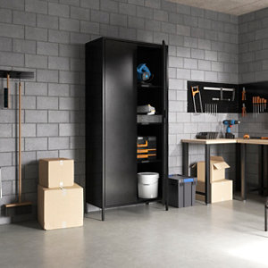 Armoire métal H.180 x l.80 x P.40 cm