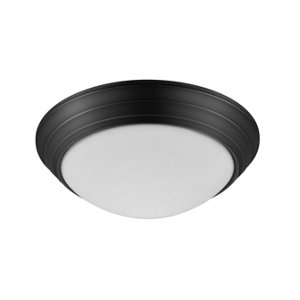 Plafonnier 1xE27 noir "Nathalis"