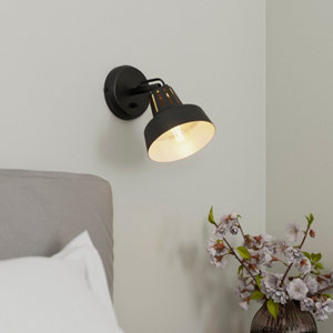 1 Spot E14 noir - "Zoelie"