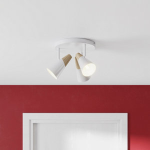 3 Spots E14 white - "Pacome"