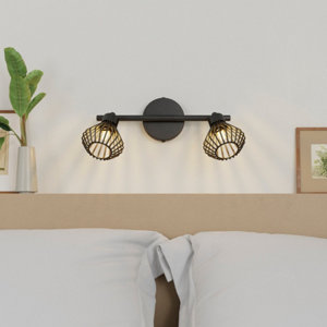 2 Spots G9 noir - "Adelus"