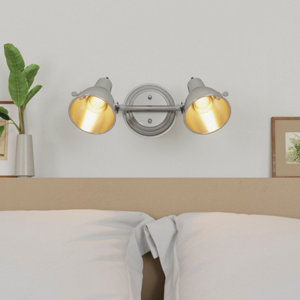 2 Spots GU10 chrome - "Pervenche"