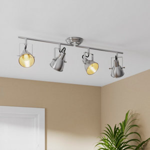 4 Spots GU10 chrome - "Pervenche"