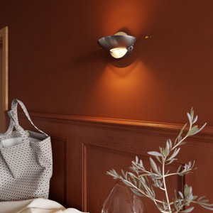 Applique murale "Wuzit" aluminium brossé