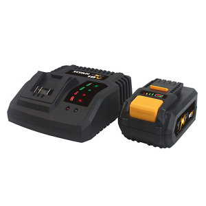 Batterie 18 V 5 Ah chargeur rapide noir