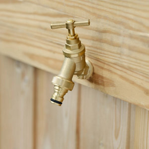 Nez de robinet laiton 20/27 - 15/21