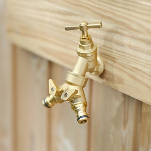 Connecteur male laiton 3 voies