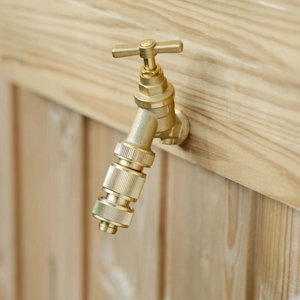 Raccord rapide laiton 12,5 - 15 Mm