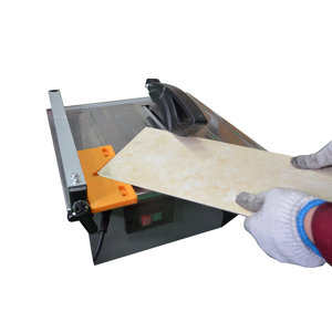 Coupe-carreaux en acier 750 W avec inclinaison de table 0° à 45°