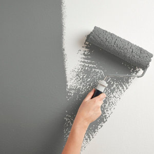 Peinture mur intérieur Mat 0,75 L Gris acier