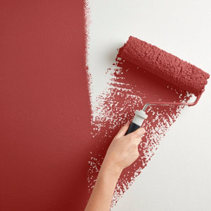 Peinture mur intérieur Mat 0,75 L Rouge brique