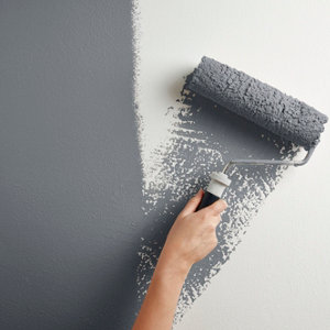 Peinture mur intérieur Satin 0,75 L Gris ardoise