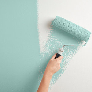 Peinture mur intérieur Satin 0,75 L Vert aqua