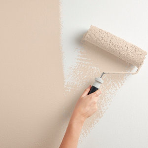 Peinture mur intérieur Satin 2,5 L Beige ambré