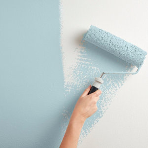 Peinture mur intérieur Satin 2,5 L Bleu nordique