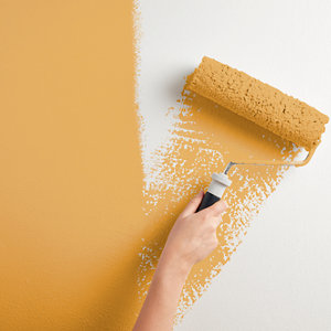 Peinture mur intérieur Satin 2,5 L Jaune safran