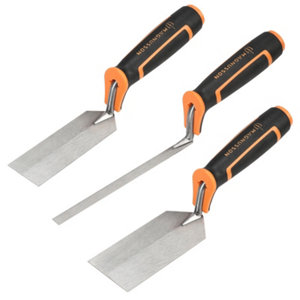 Lot de 3 truelles carrées de 13-38-51 mm