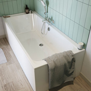 Tablier frontal ABS H. 51 cm x Ep. 2,5 cm x l. 180 cm