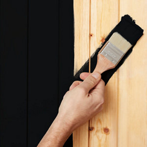 Peinture extérieur bois 2,5 L noir satin