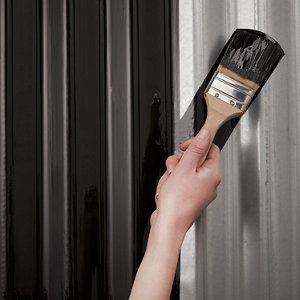 Peinture extérieure métal 2,5 L noir brillant