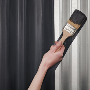 Peinture extérieure métal  2,5 L anthracite satin