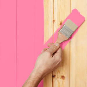 Peinture extérieure Satin multi supports 0,75 L rose pâle