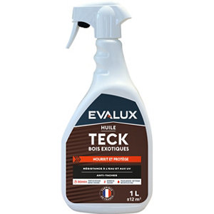 Huile teck bois exotiques incolore 1 L