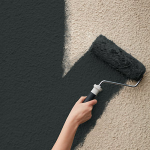 Peinture extérieure appuis fenêtre 2,5 L noir mat