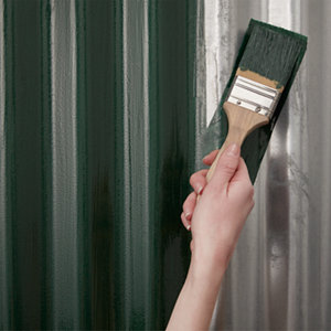 Peinture extérieure métal 2,5 L vert mousse brillant