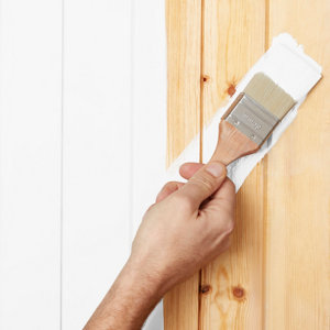 Peinture extérieur bois 2,5 L blanc satin