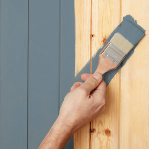 Peinture extérieur bois 2,5 L bleu orage satin