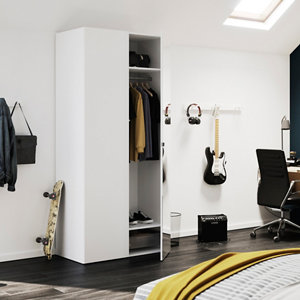 Caisson blanc Homny H. 225 X L. 100 X P. 58 cm