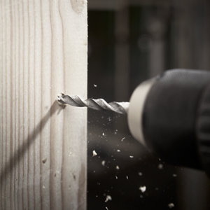 Lot de 2 mèches à bois rectifiées, extrêmement pointues, Diam. 4 mm