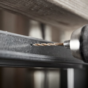 Lot de 2 forets au cobalt pour métal m35, Diam. 4 x 75 mm