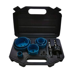 Lot de 11 embouts pour scie cloche bi-metal