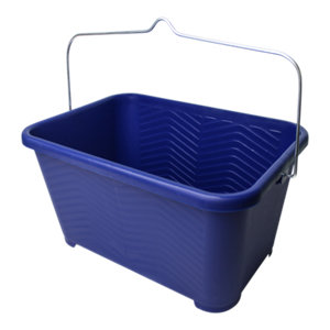 Seau à peinture 7 L en plastique bleu