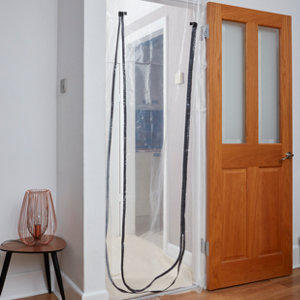 Bâche de protection portes 1 x 2,2 m