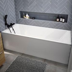 Baignoire droite NF "Ionas" L. 170 x l. 75 cm