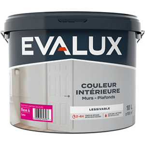 Peinture murs base A Satin 10 L
