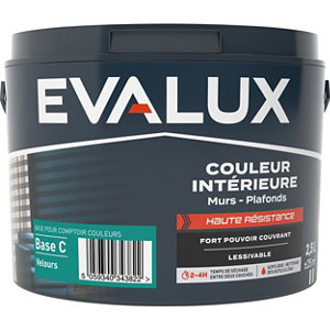 Peinture mur haute résistance Base C Velours 2,5 L
