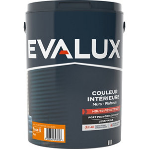 Peinture mur haute résistance Base B Mat 5 L