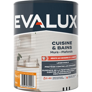 Peinture cuisine et bains Base B Satin 1 L