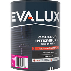 Peinture bois et métal Base A satin 1 L